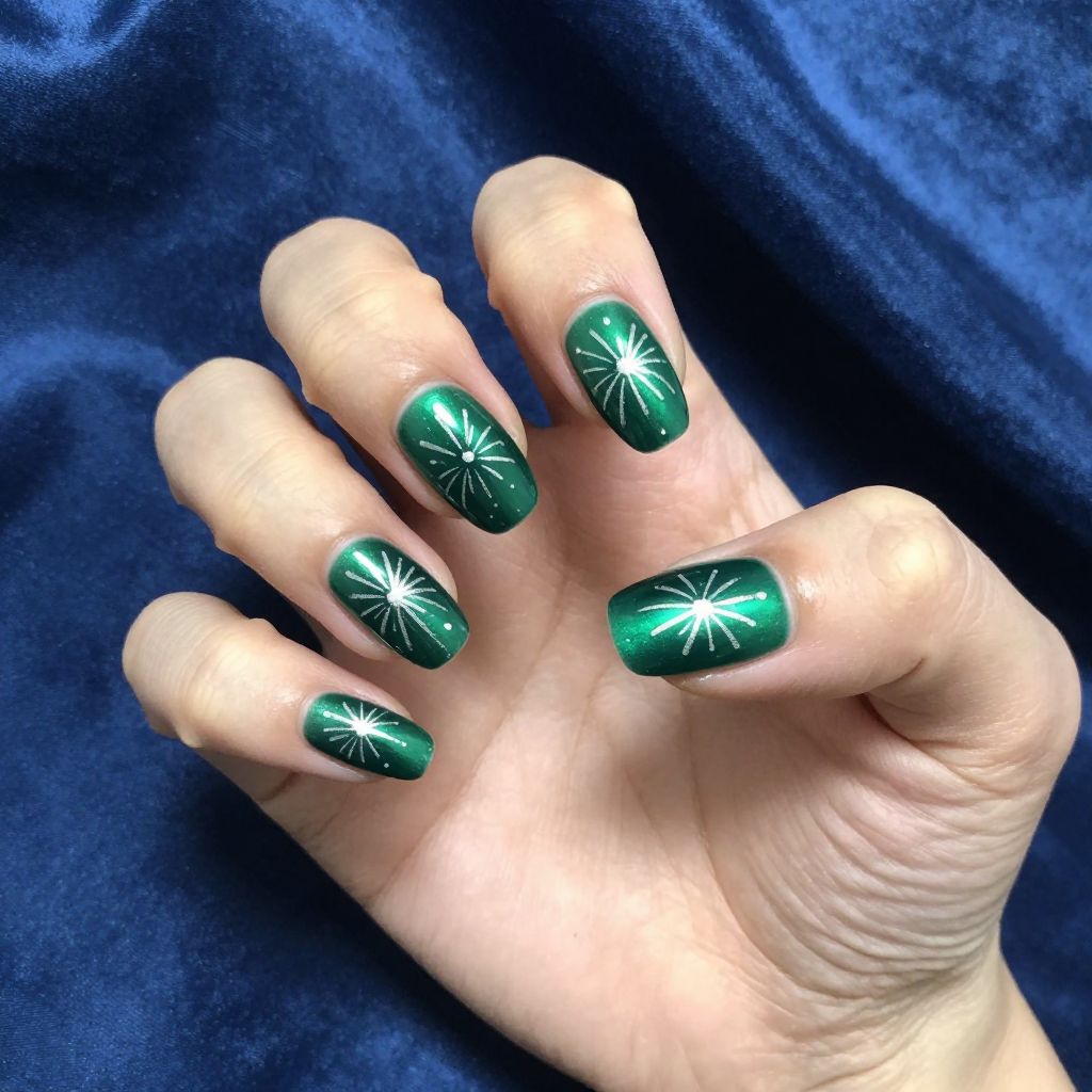 New Years nail idea 8