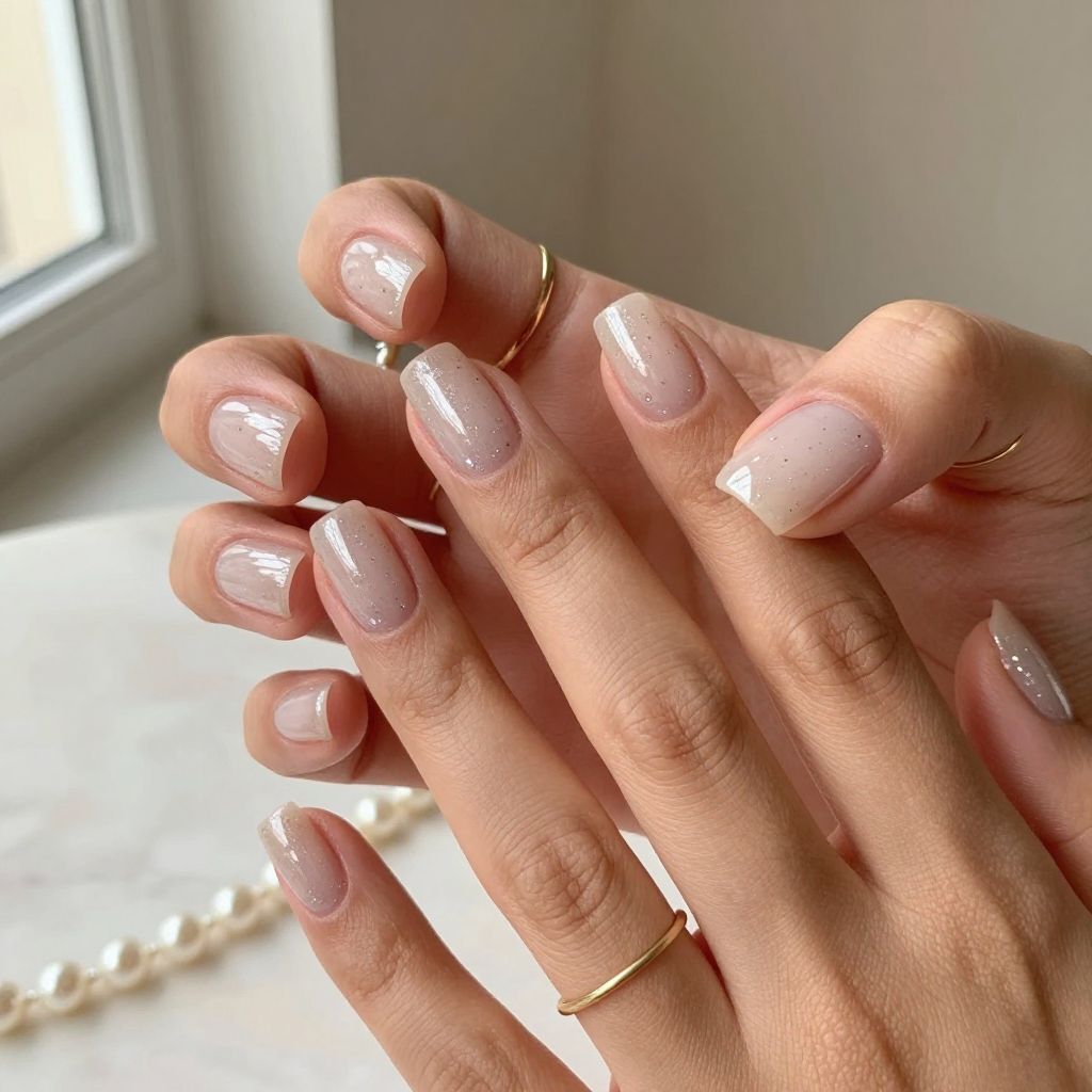 Translucent Nude Jelly with Shimmer