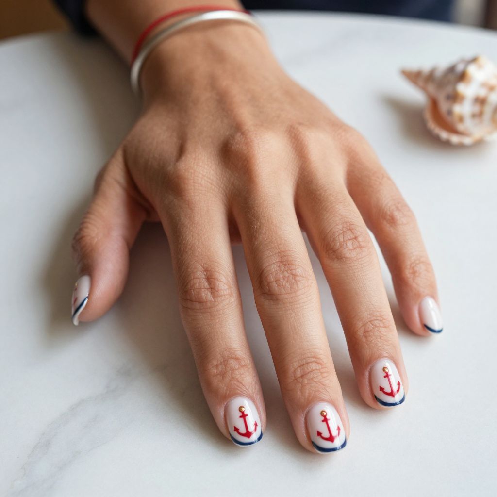 Ocean Nail Inspo - Nautical Classic Mix