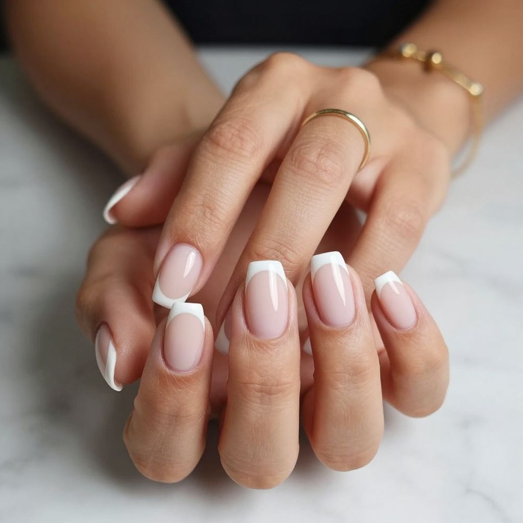 French Ombre With Nude Base