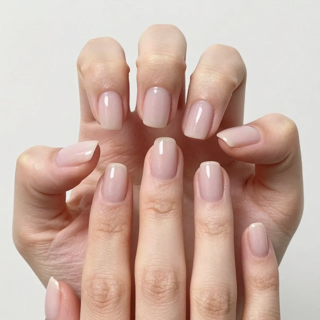 Ombre Glitter Nail Design 14