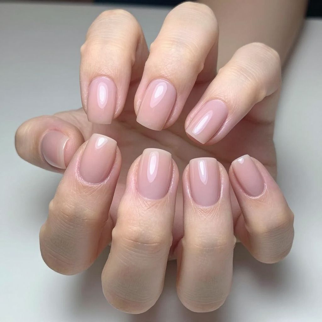 Ombre Glitter Nail Design 15