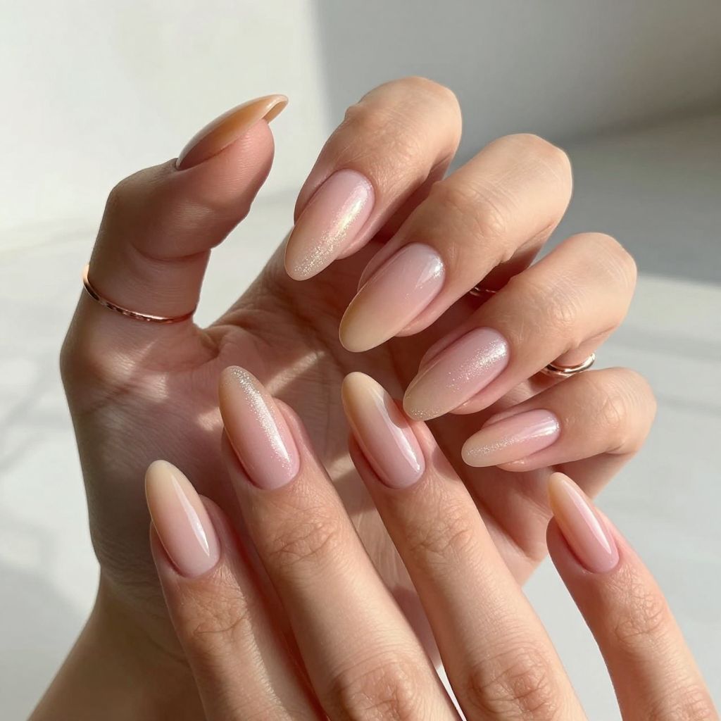 Peachy Pink Gradient Elegance