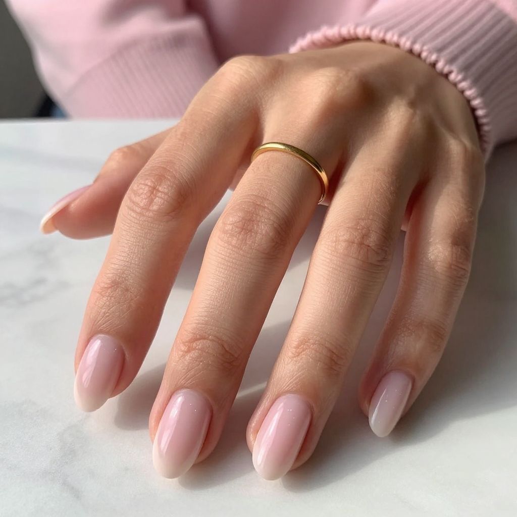 One Color Nail Inspo 1