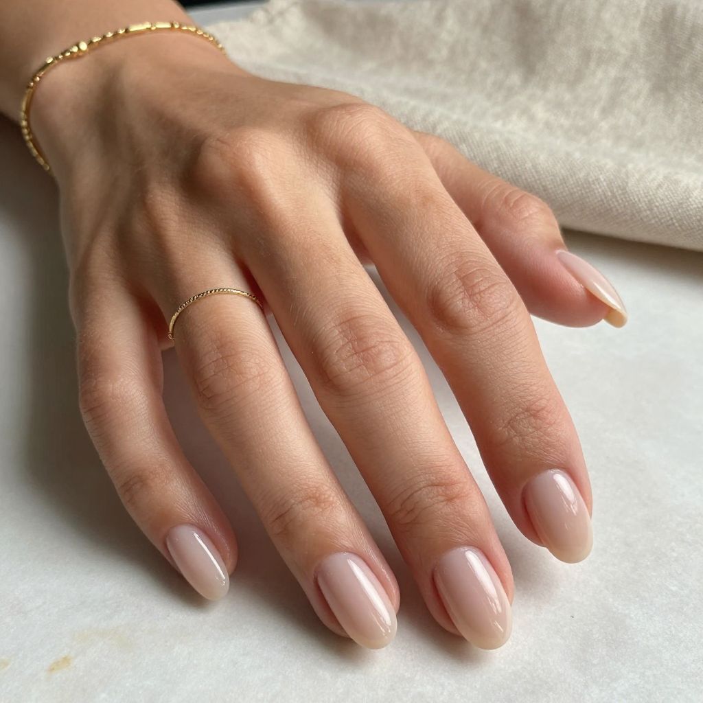 One Color Nail Inspo 15