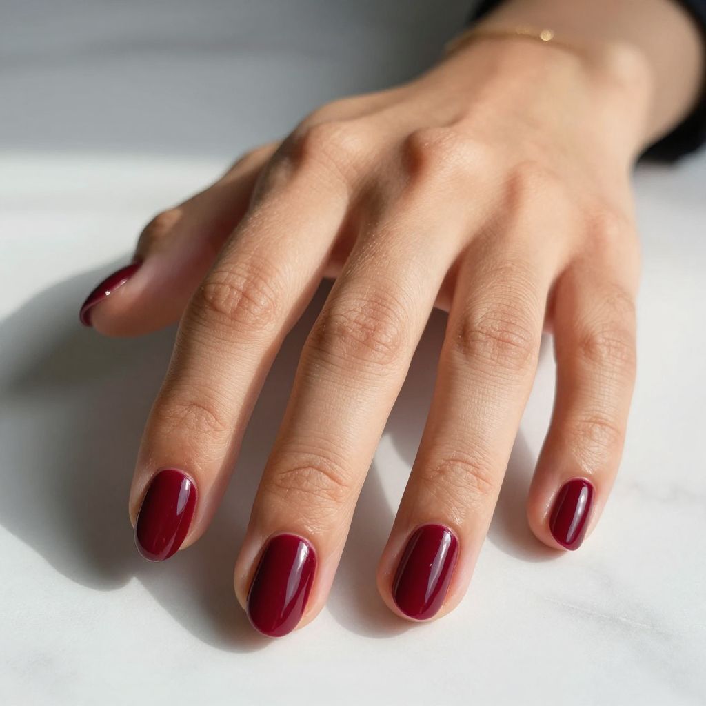 One Color Nail Inspo 3