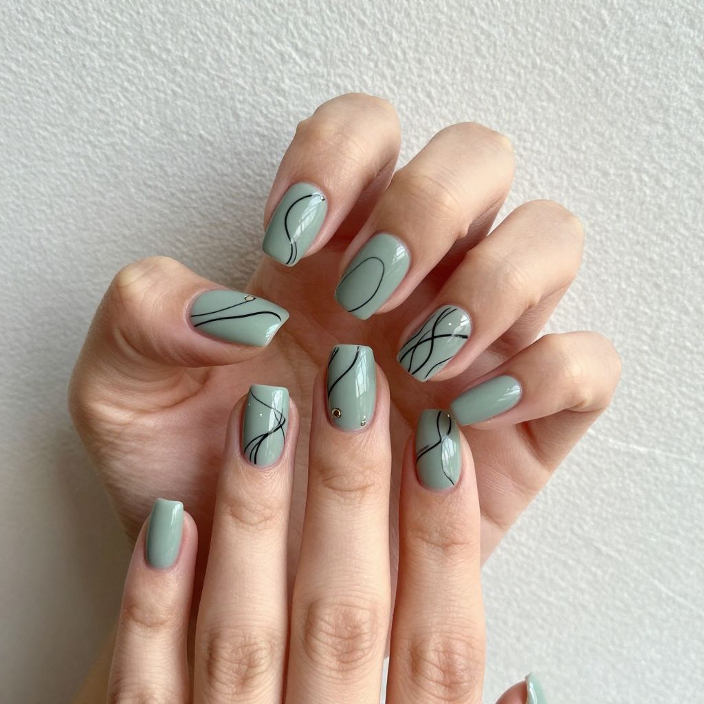 Pastel nail idea 8