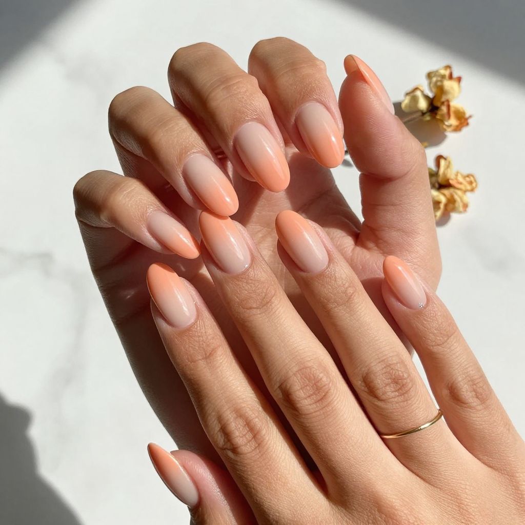 Peach Ombré Fade