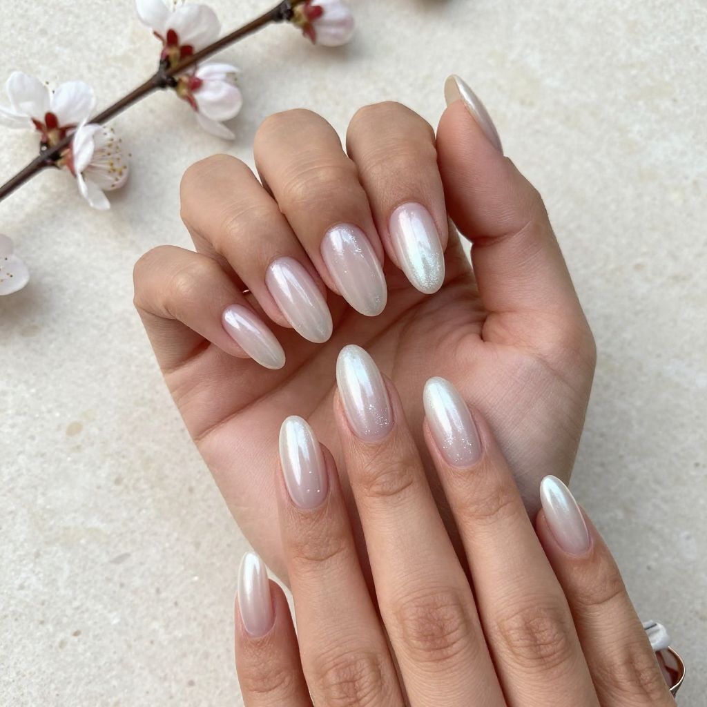 Pearl Nail Inspo image 10