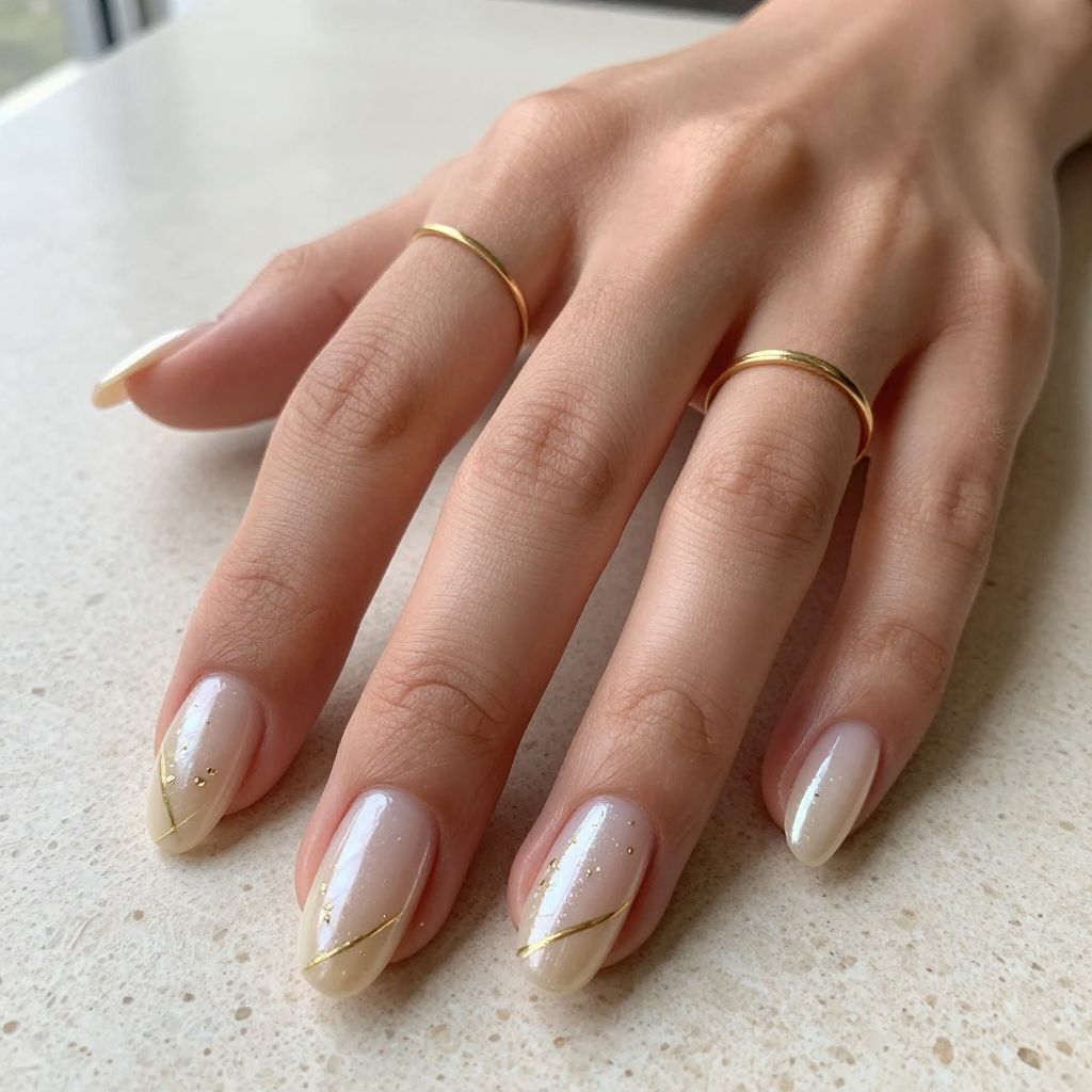 Pearl Nail Inspo image 11