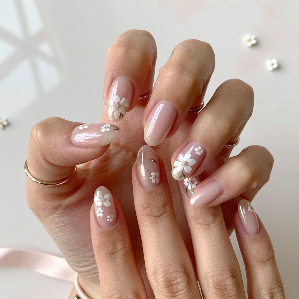 Pearl Nail Inspo image 12