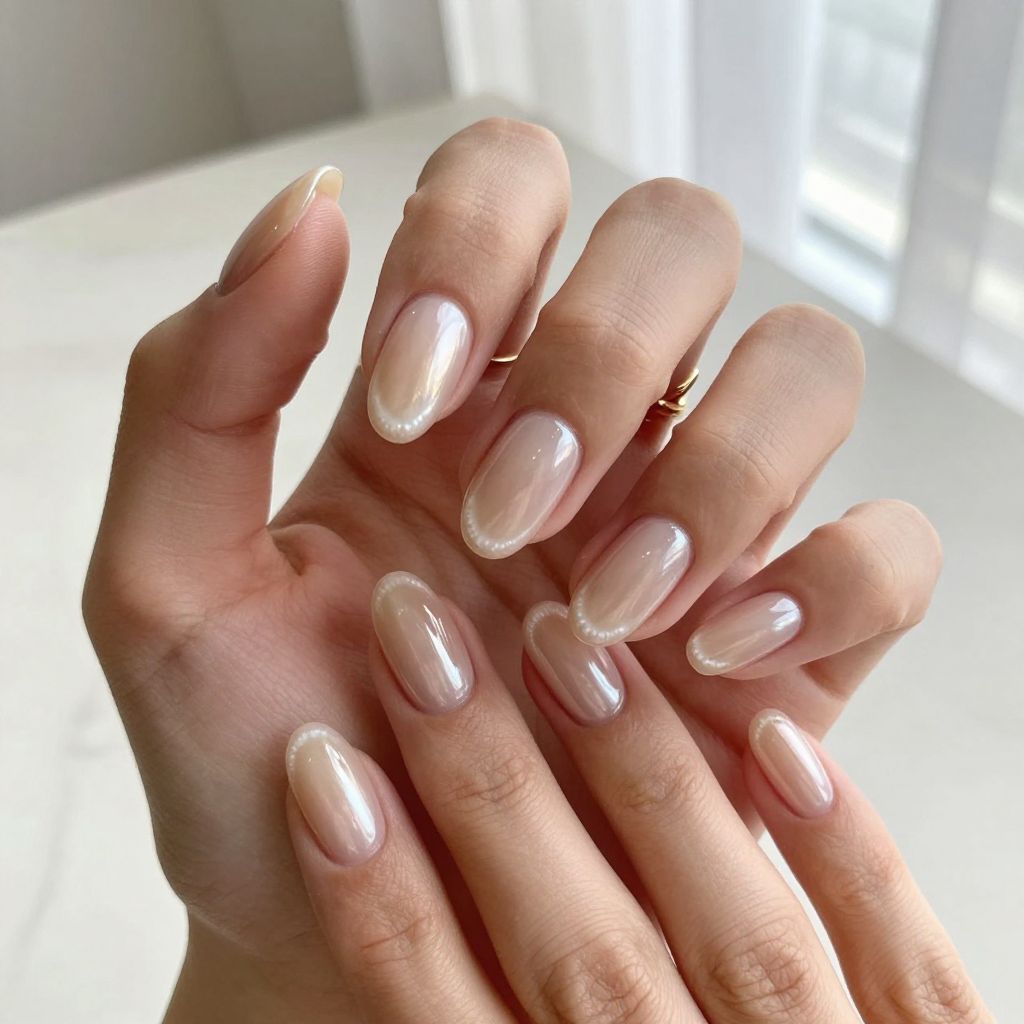 Pearl Nail Inspo image 6