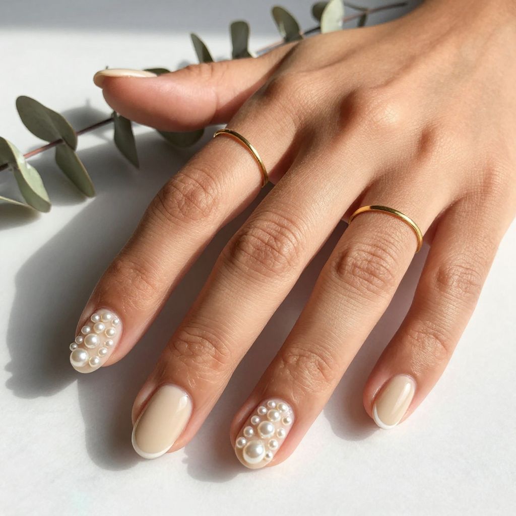 Pearl Nail Inspo image 8