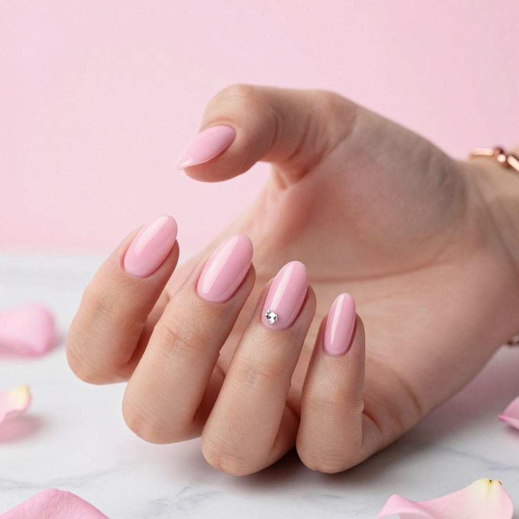 Pink Birthday Nail Ideas 15