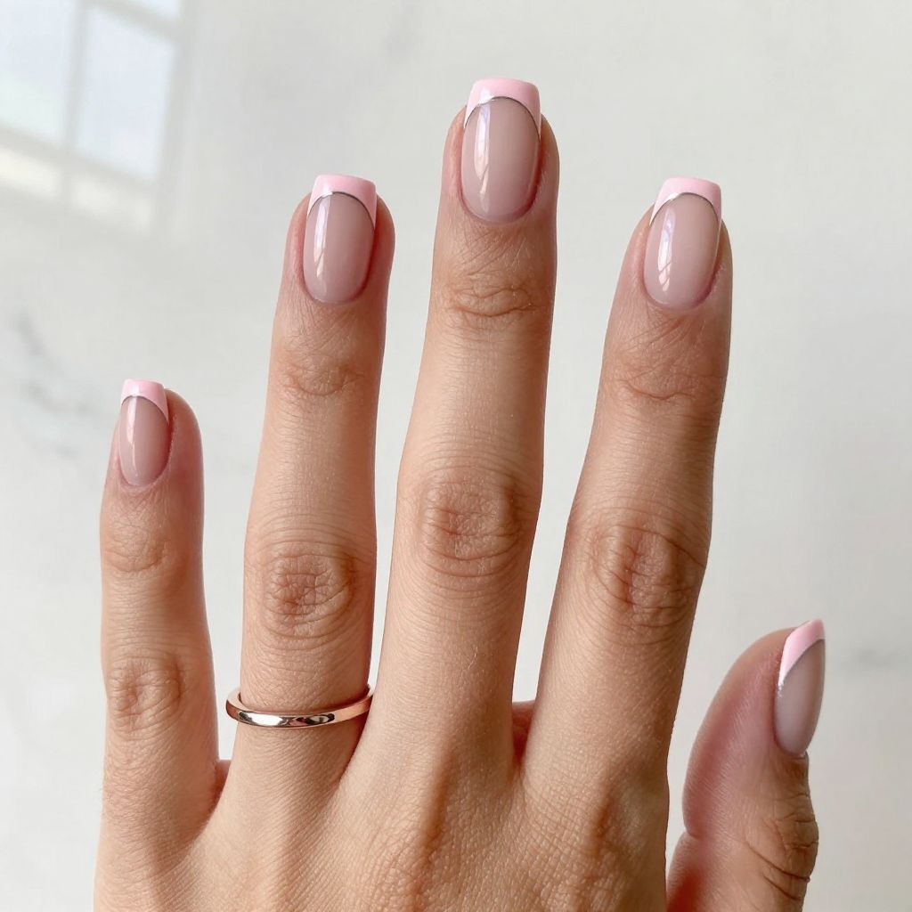 Pink Birthday Nail Ideas 2