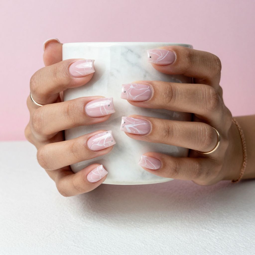 Pink Birthday Nail Ideas 6
