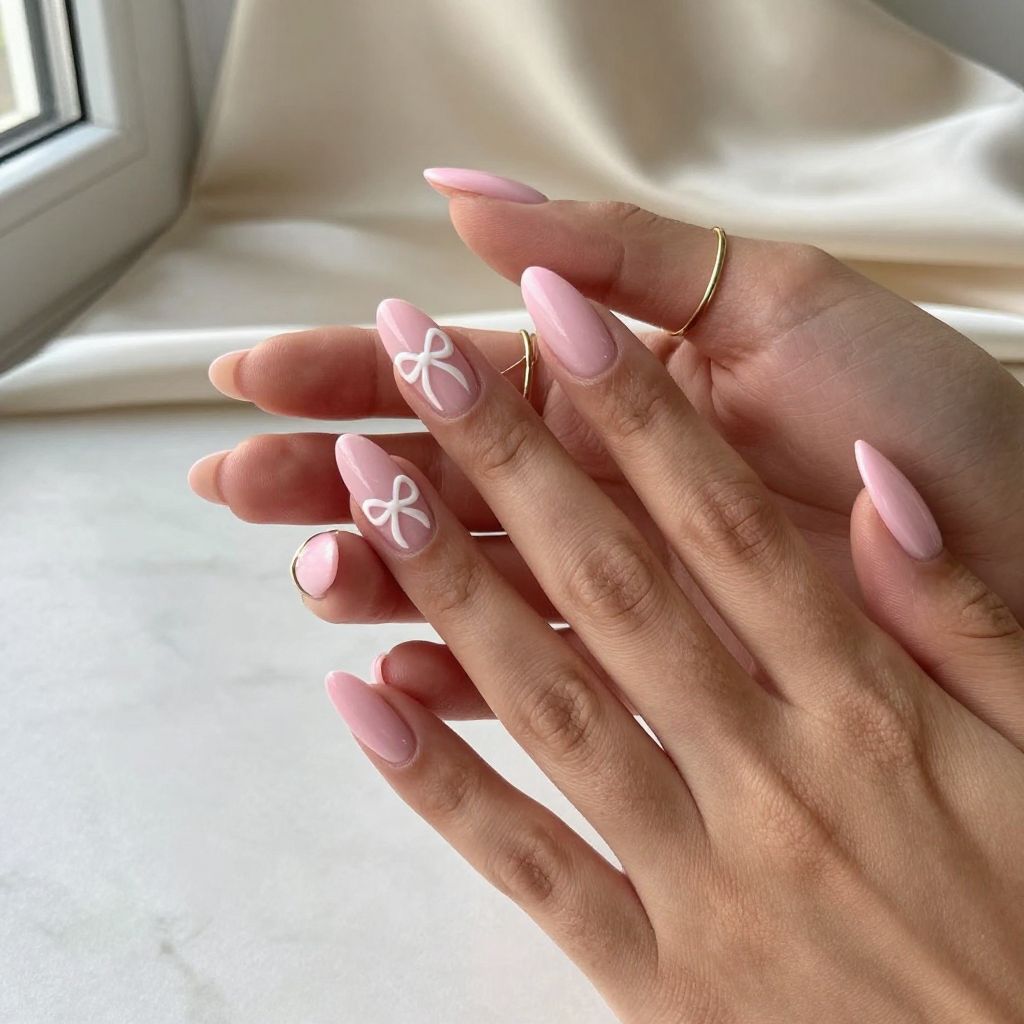 Pink Birthday Nail Ideas 9