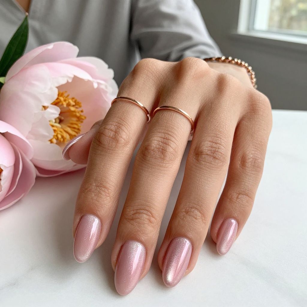 Pink Birthday Nail Ideas 7