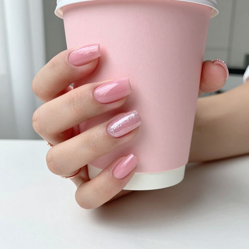 Cotton Candy Ombre nail idea