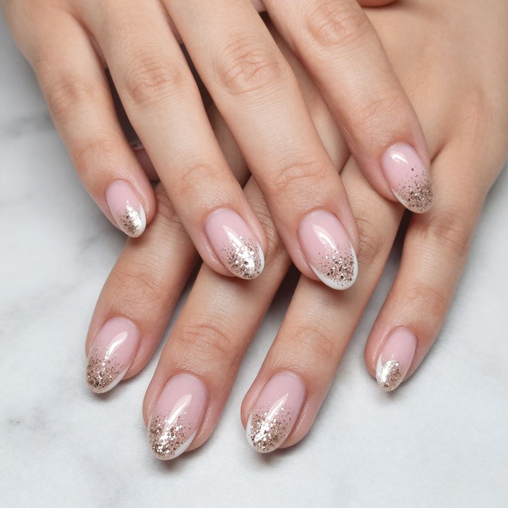 Pink French Tip nail idea 4