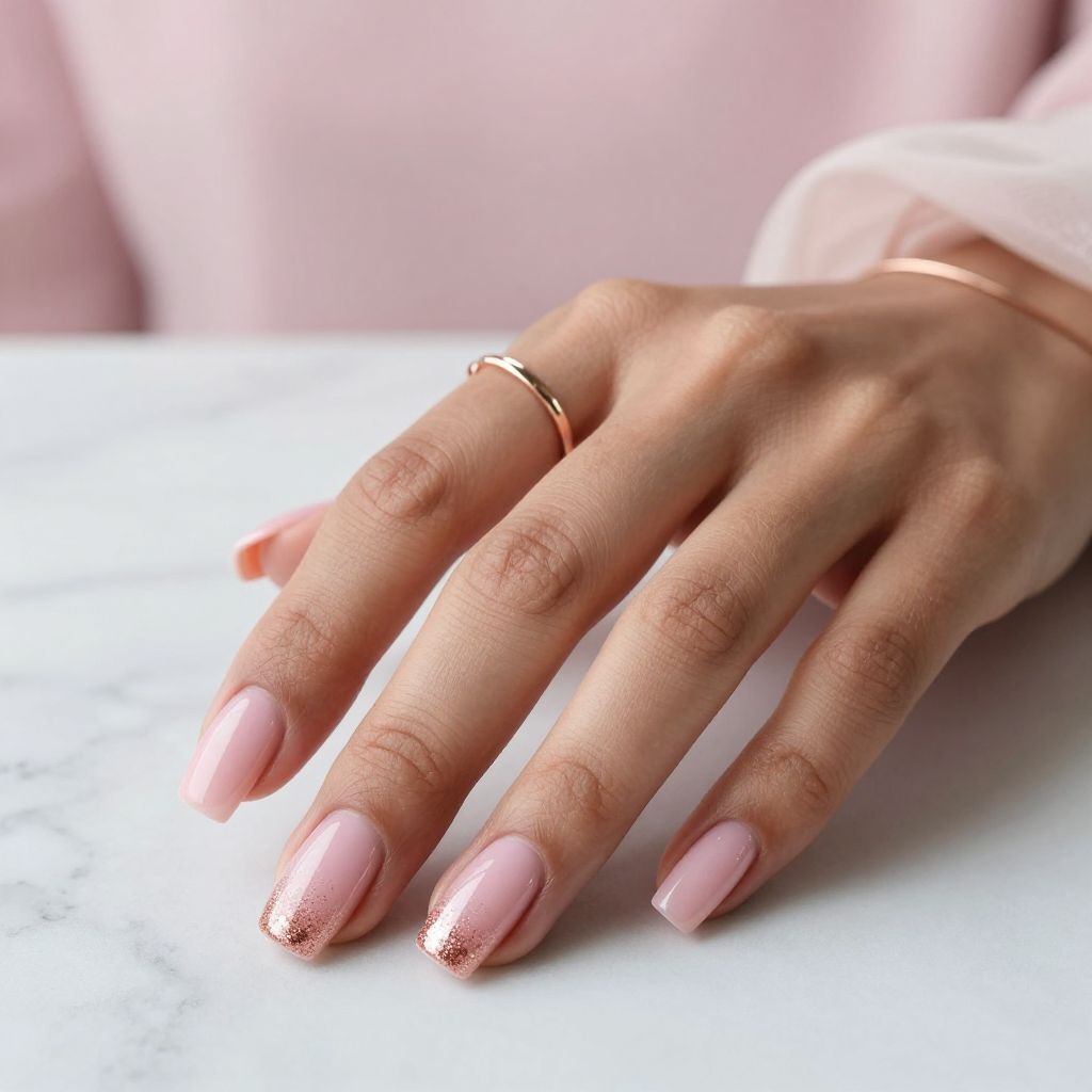 Pink Glitter Fade