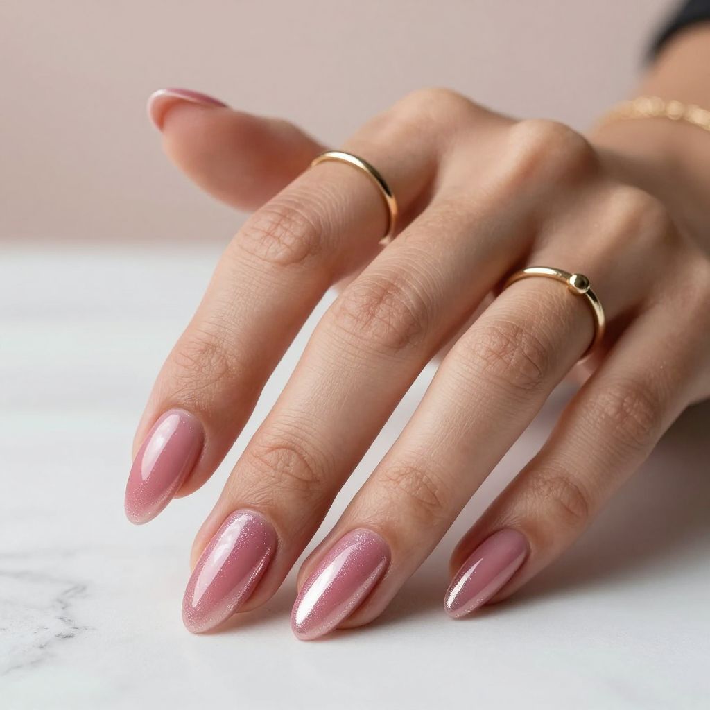 Rose Pink Cat Eye
