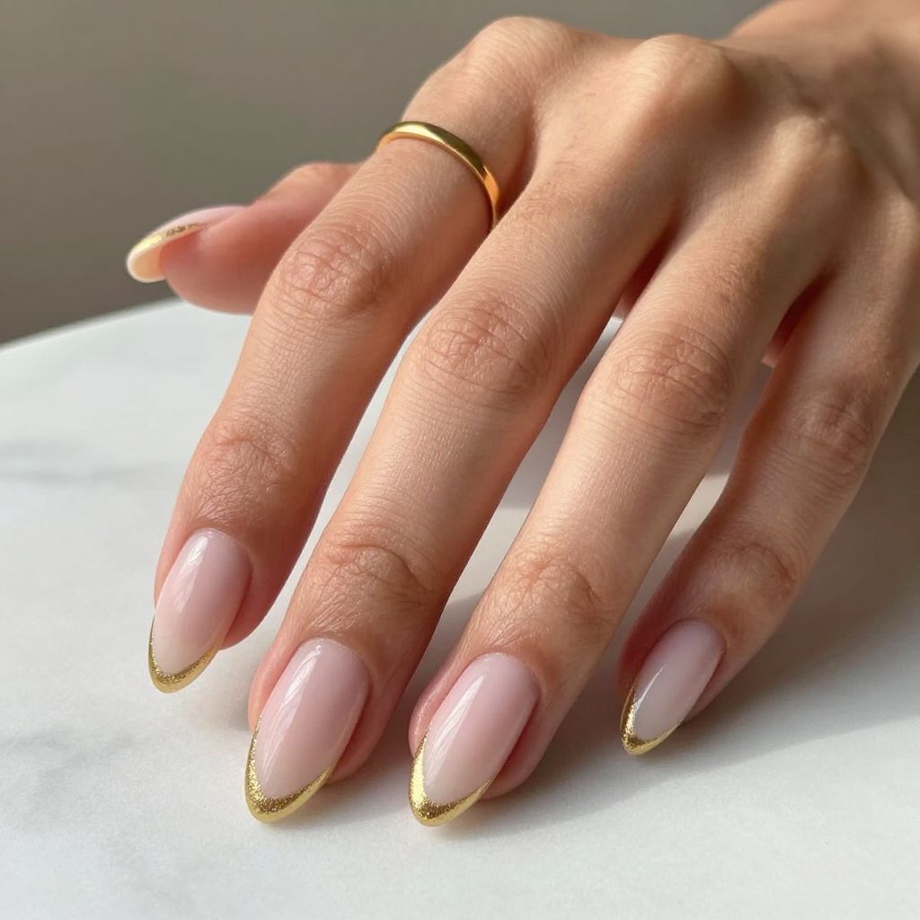 Soft Blush Ballet Nails