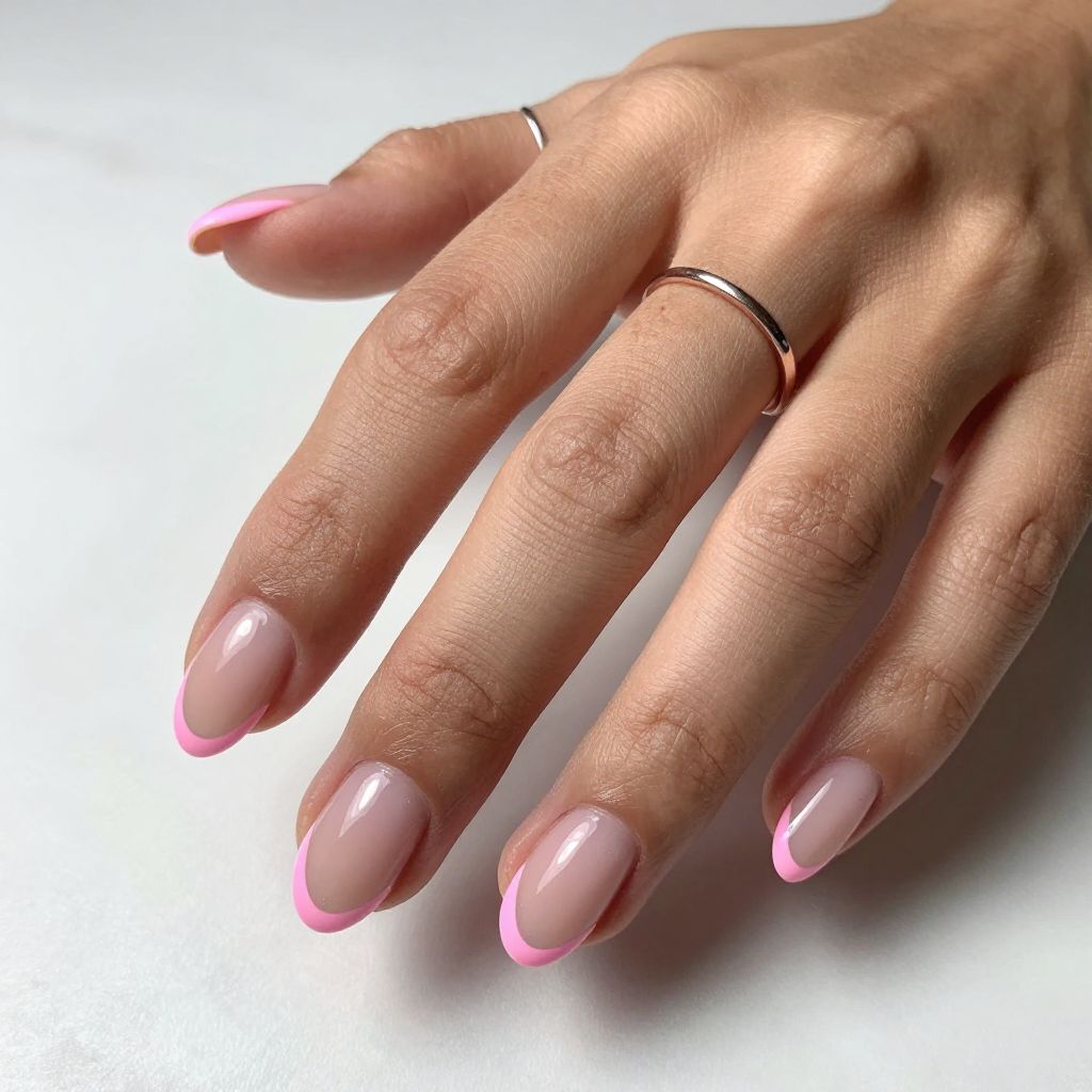 Neon Pink Micro French