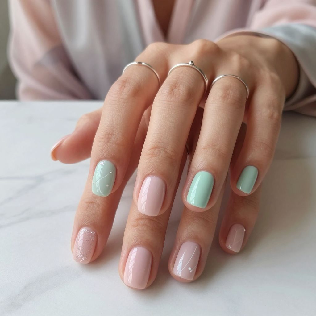 Pisces Nail Ideas 14