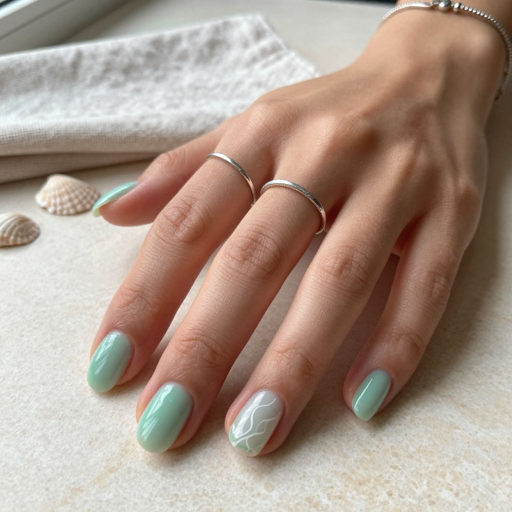 Pisces Nail Ideas 5