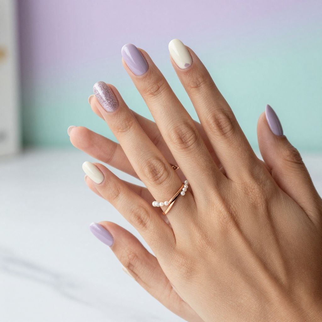 Pisces Nail Ideas 6