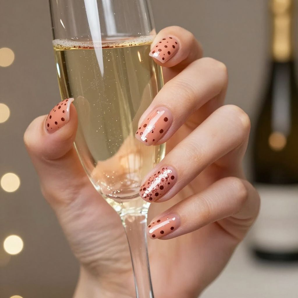 Polka Dot Nail Designs nail idea 11