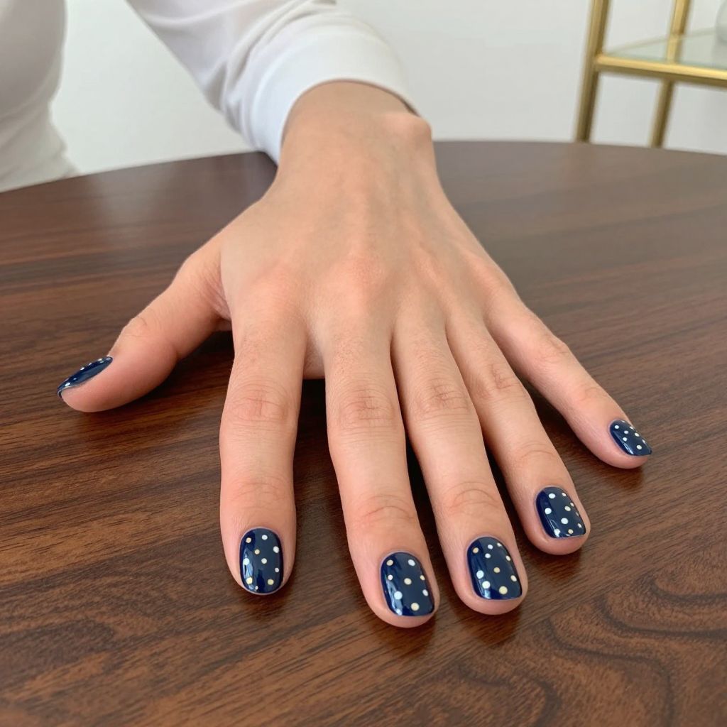 Polka Dot Nail Designs nail idea 3