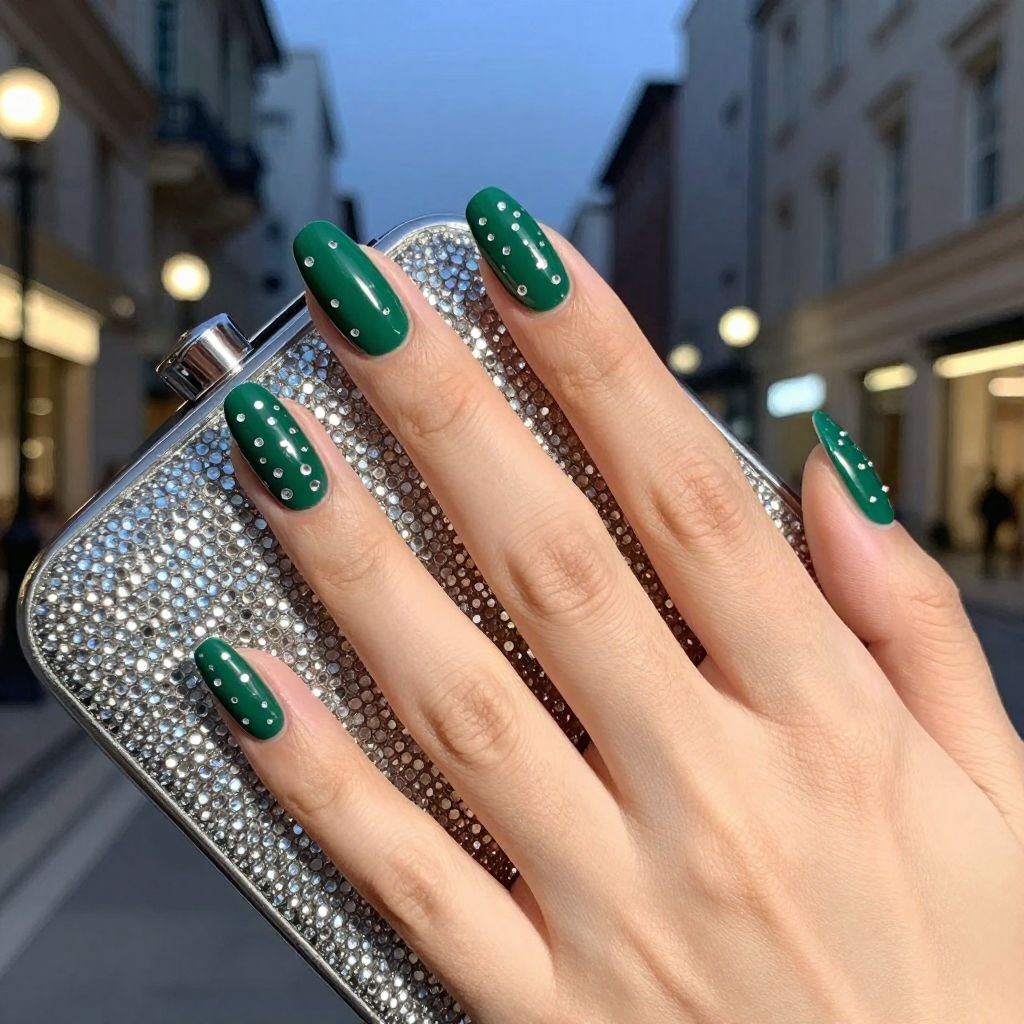 Polka Dot Nail Designs nail idea 6