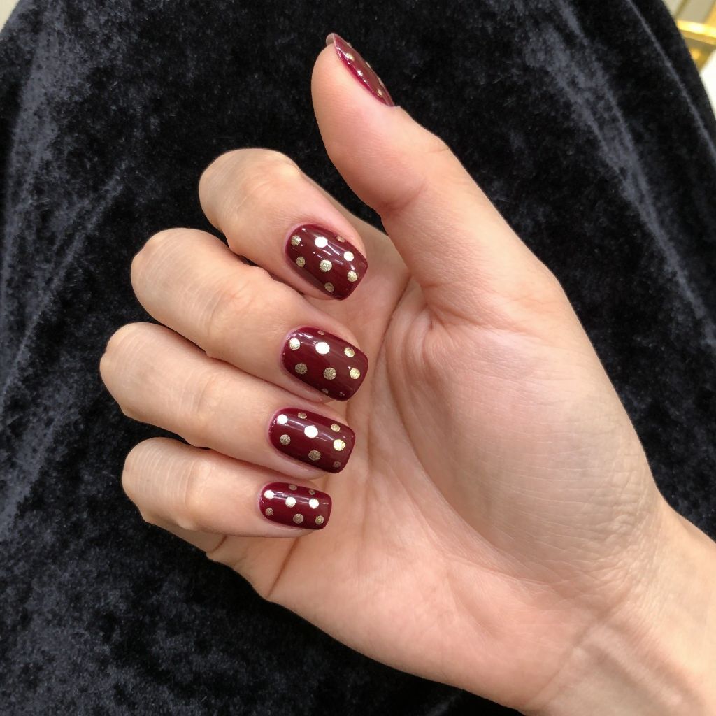 Polka Dot Nail Designs nail idea 8
