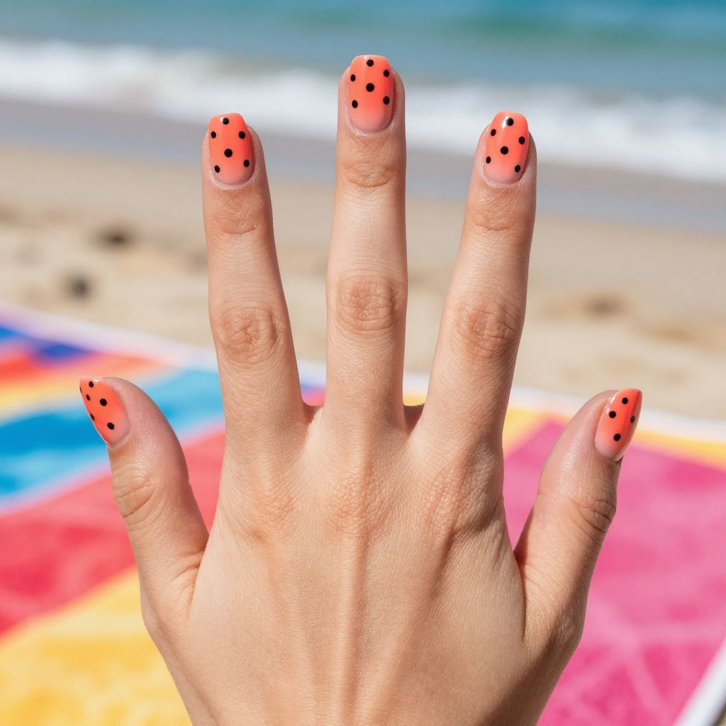 Polka Dot Nail Designs nail idea 7
