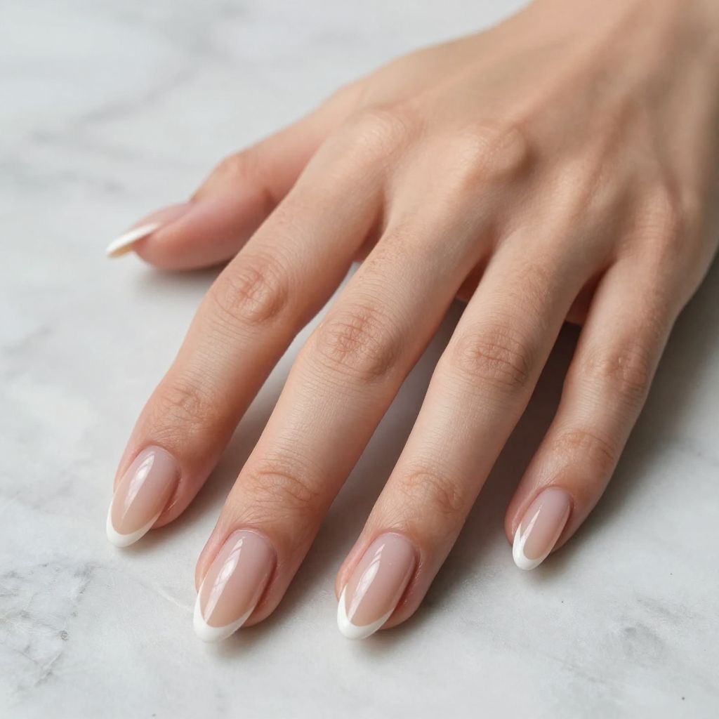 Almond nails design idea 2