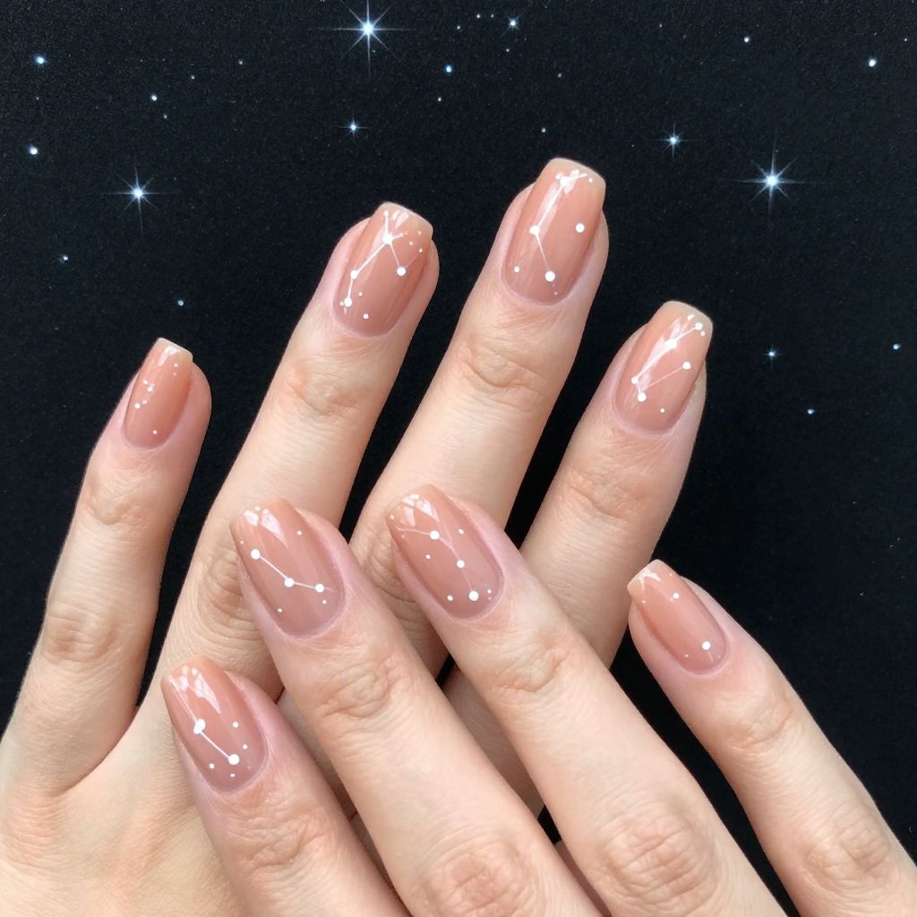 Almond nails design idea 7