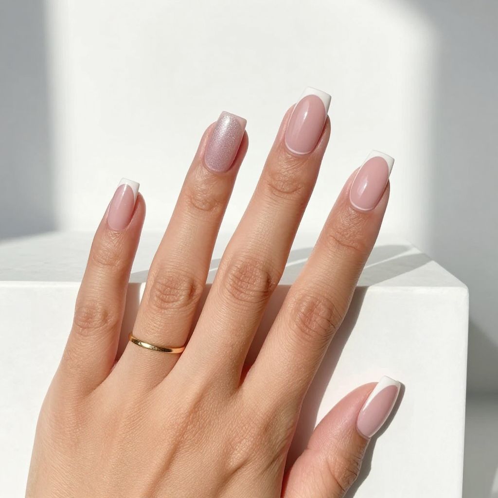 Soft Pink Square Tips