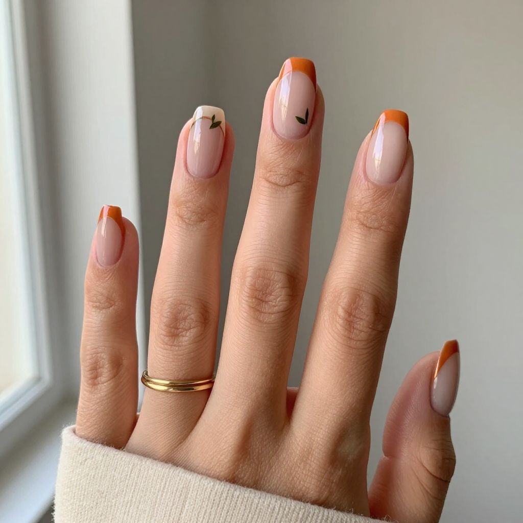 Pumpkin Nail Ideas 13