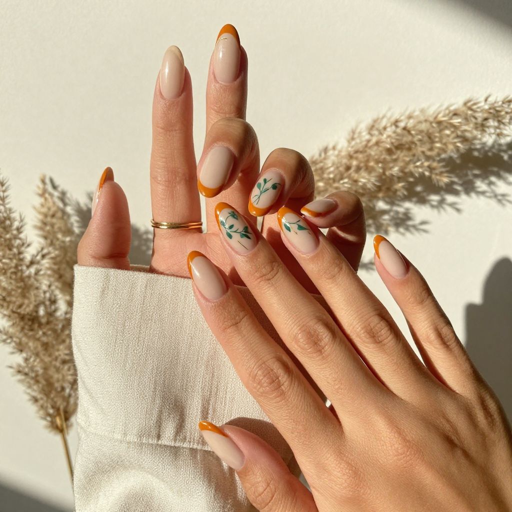Pumpkin Nail Ideas 2