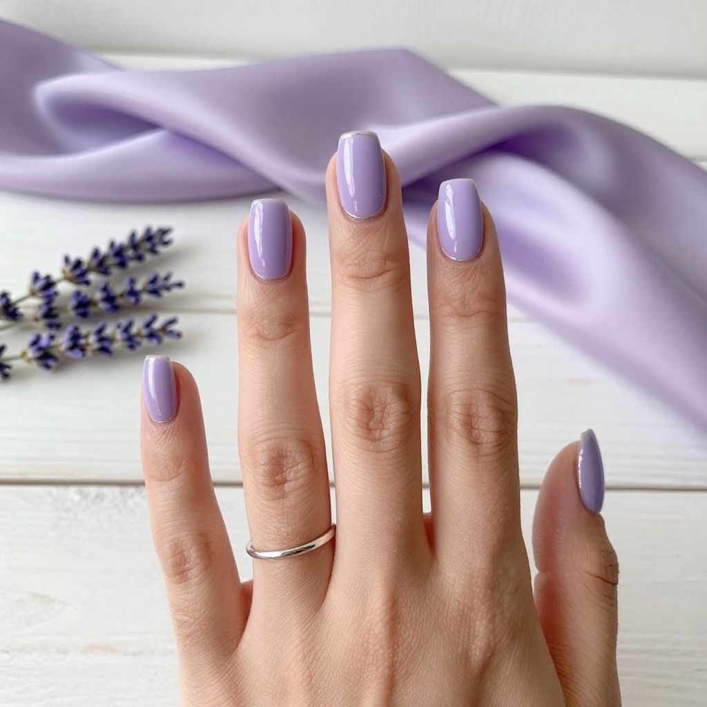 Purple Acrylic Nail Ideas 1