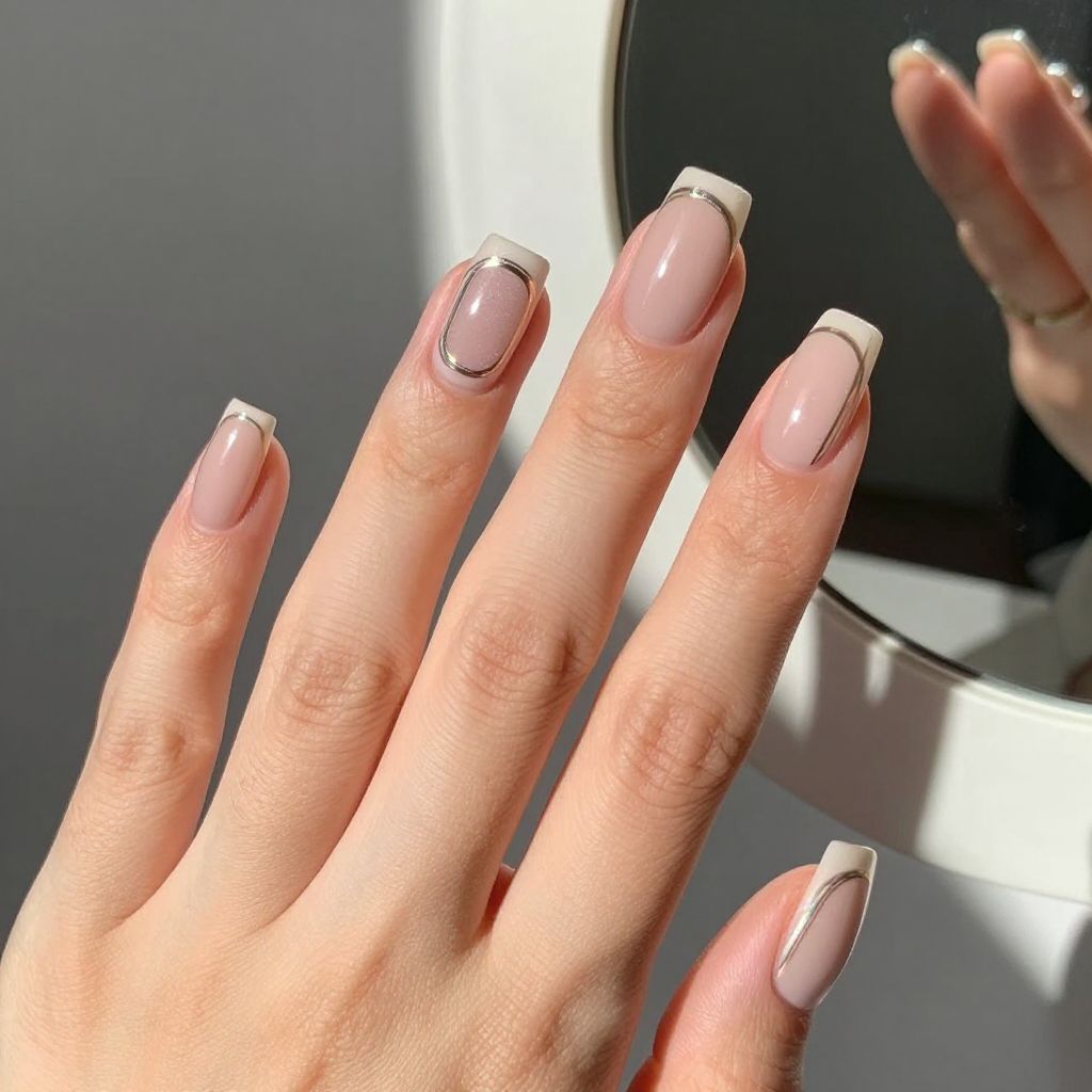 Rainbow nail idea 15