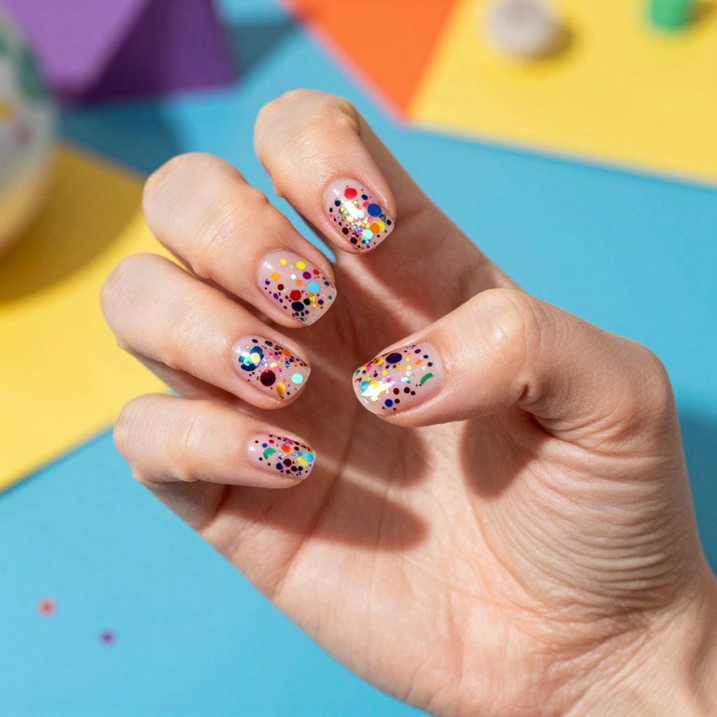 Rainbow nail idea 6