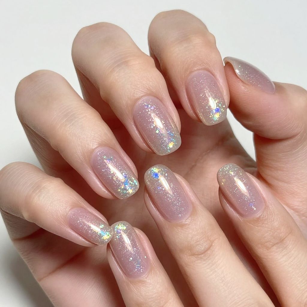 Rainbow nail idea 9