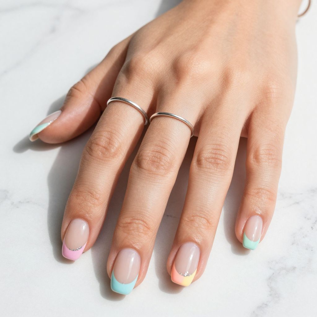 Rainbow Nail Ideas 1
