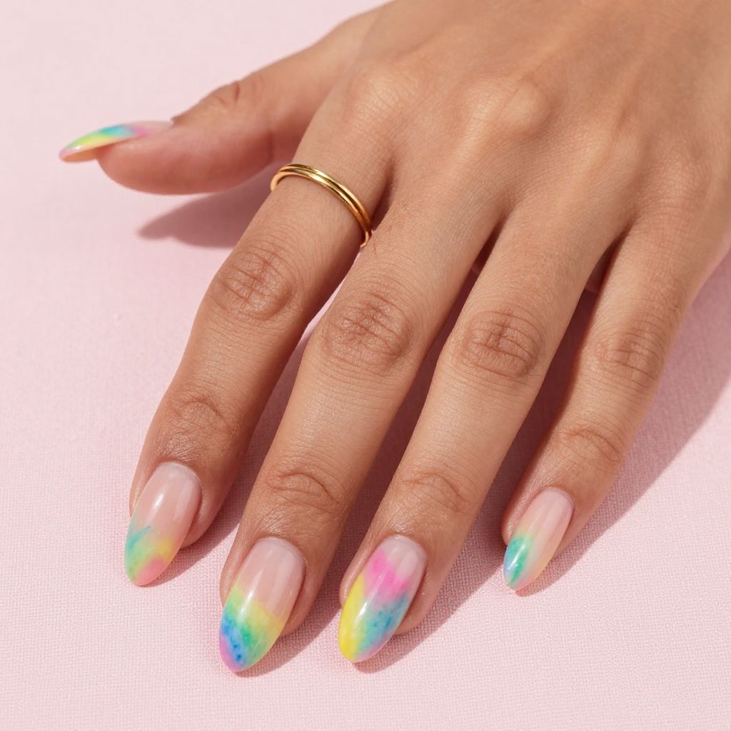 Rainbow Nail Ideas 8