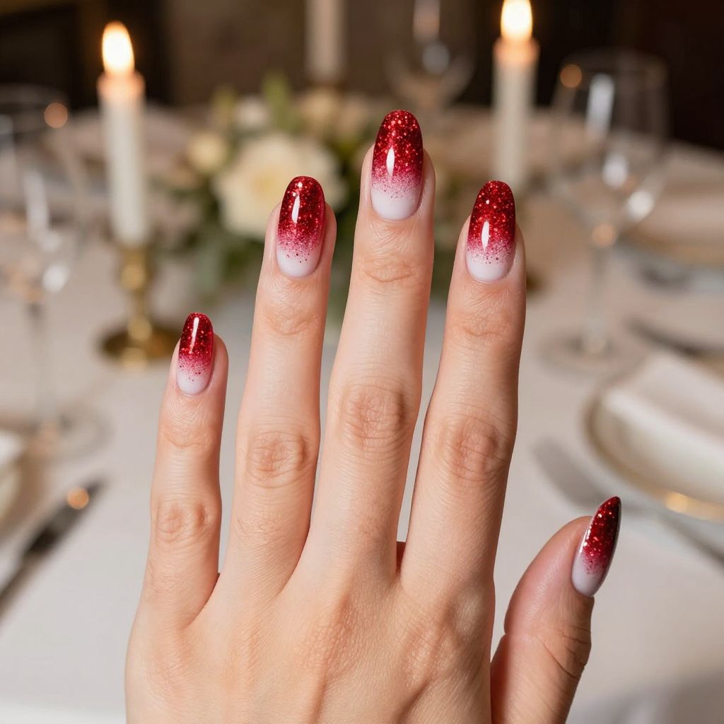 Red And White Nail Designs nail idea 10
