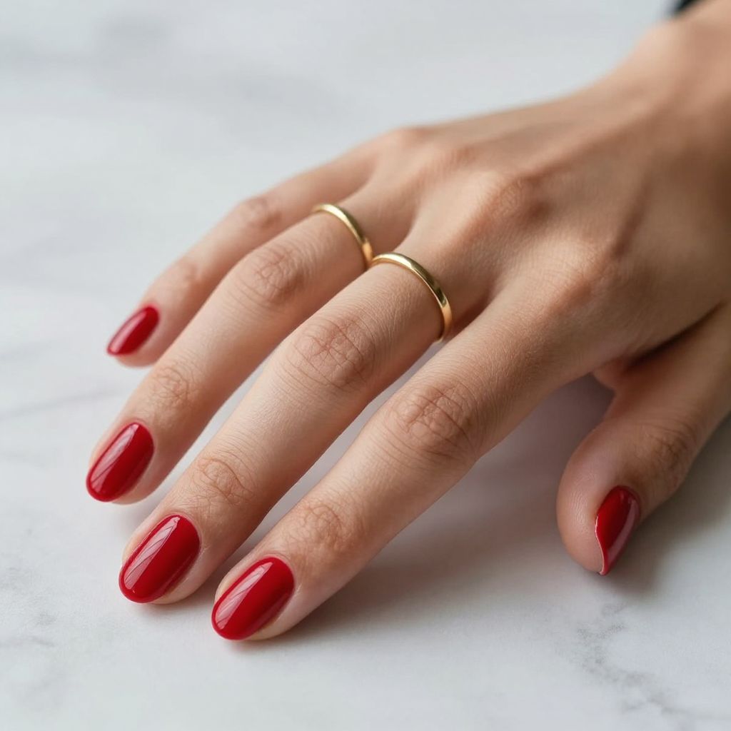 Red Nail Design Ideas 13