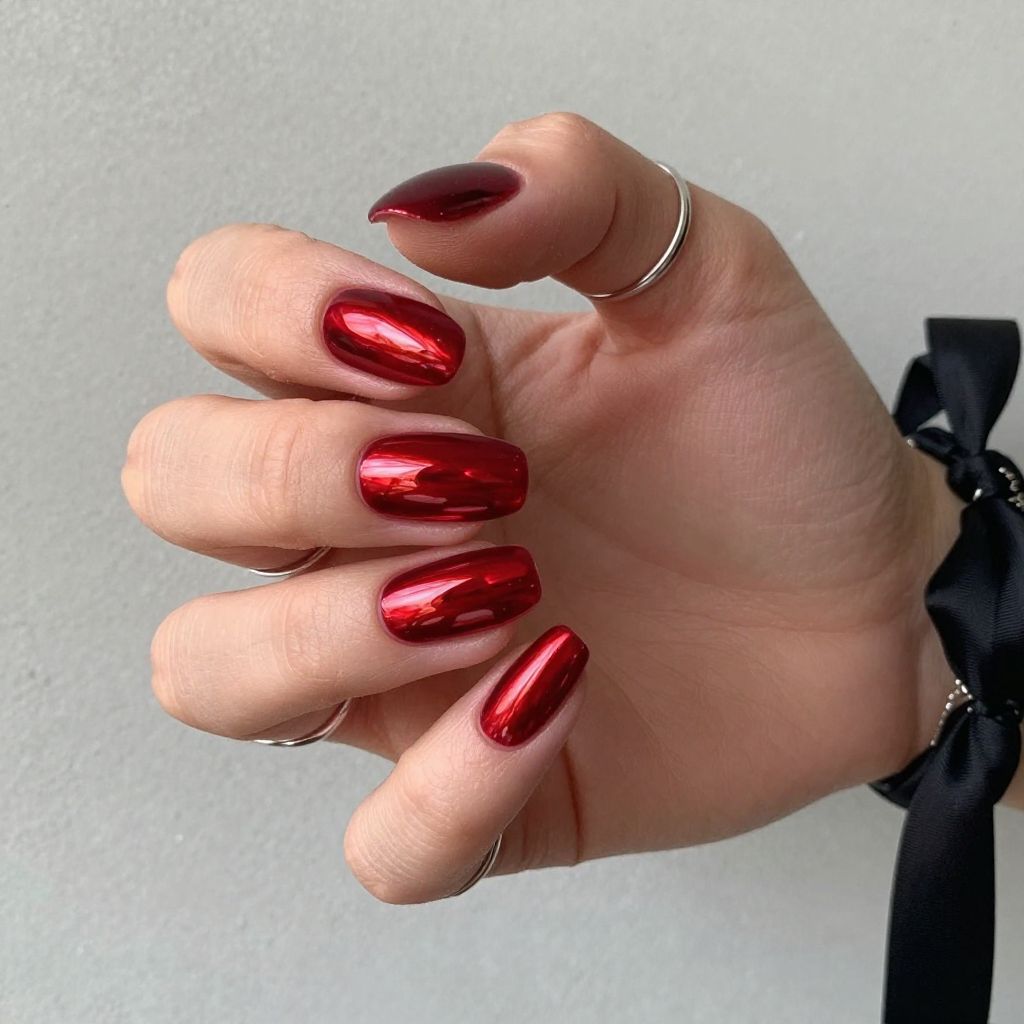 Red Nail Design Ideas 5